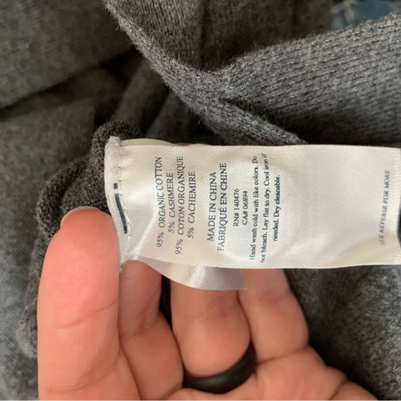 Faherty womens Mysa Gray long sleeve sweater jumpsuit S - Picture 13 of 14